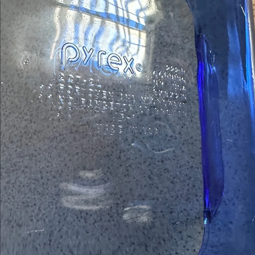 Vintage Pyrex Cobalt Blue square baking dish, 8-inch 8X8
